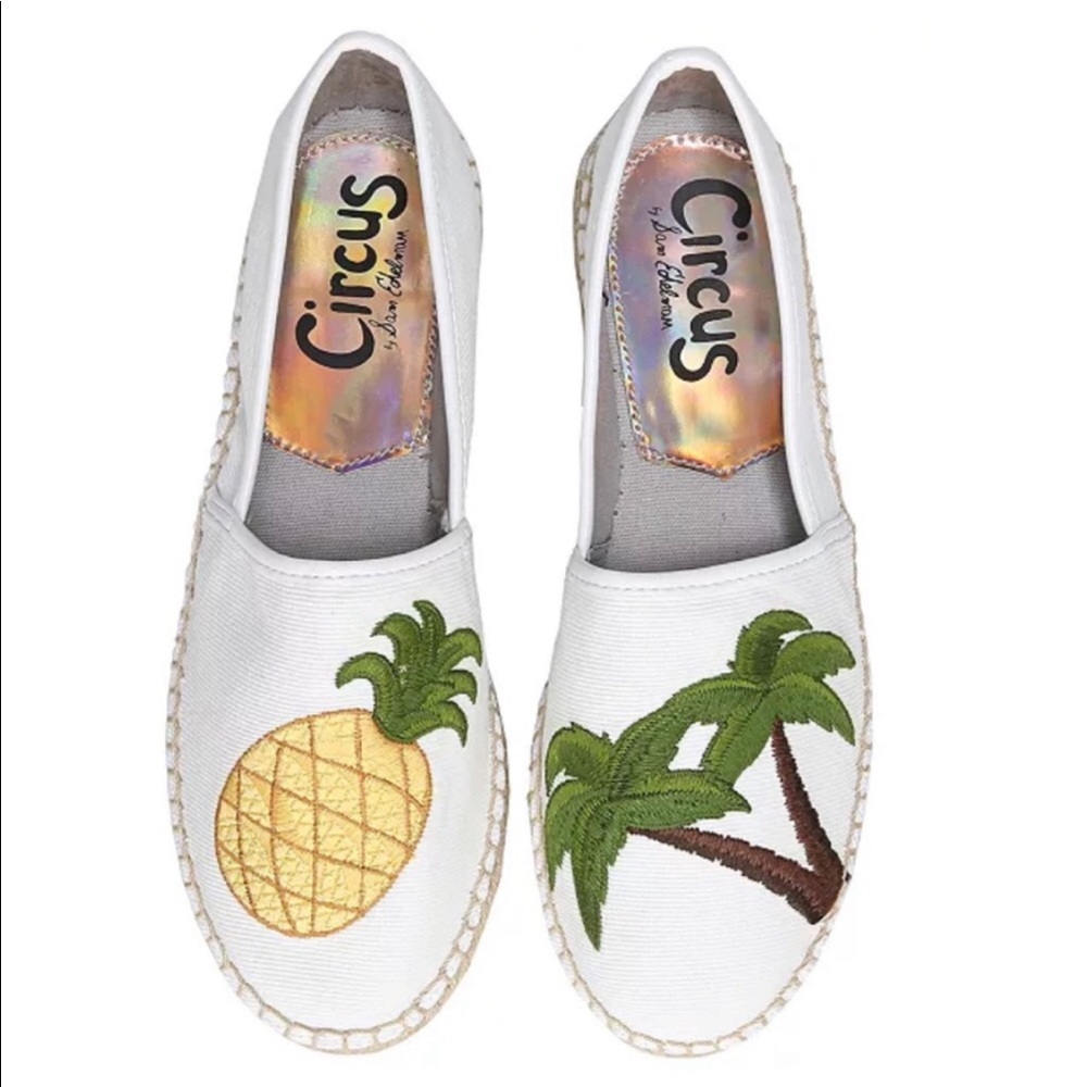 Circus by Sam Edelman Pineapple Palm Tree Espadrilles